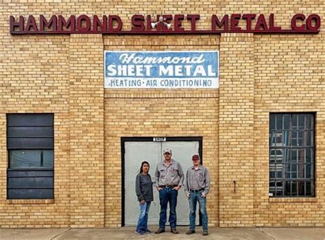 hammond sheet metal floydada texas